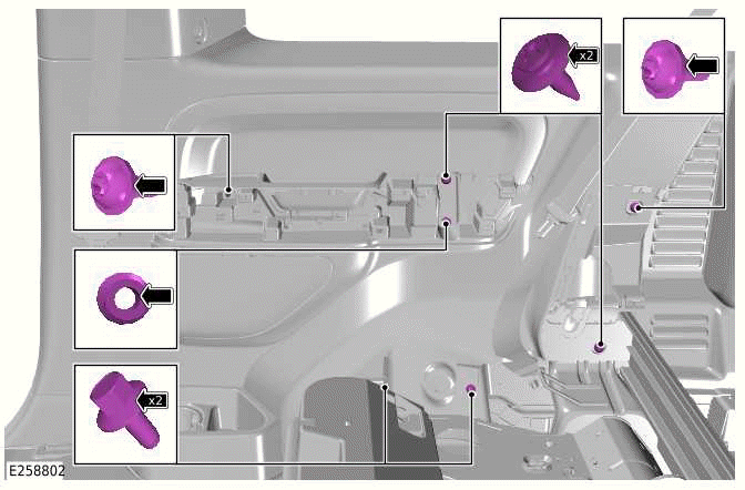 Rear Quarter Trim Panel - 90